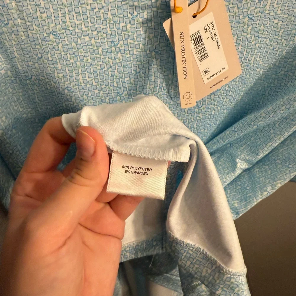 Peter Millar Mezcal Crown Sport Crown Sport Performance Polo NWT - Picture 9 of 11